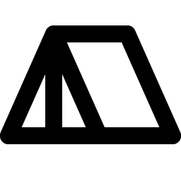 Tent Bold Smiley – Icons