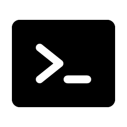Terminal Window Fill Smiley – Icons