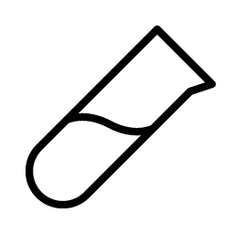 Test Tube Thin Smiley – Icons