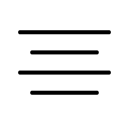 Text Align Center Thin Smiley – Icons