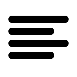 Text Align Left Bold Smiley – Icons