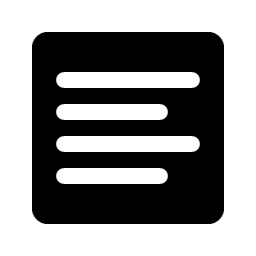 Text Align Left Fill Smiley – Icons