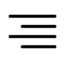 Text Align Right Light Smiley – Icons