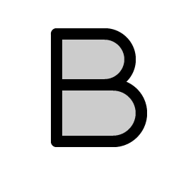 Text B Duotone Smiley – Icons