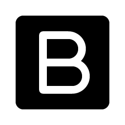 Text B Fill Smiley – Icons