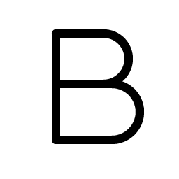 Text B Light Smiley – Icons