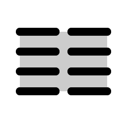 Text Columns Duotone Smiley – Icons