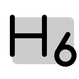 Text H Six Duotone Smiley – Icons