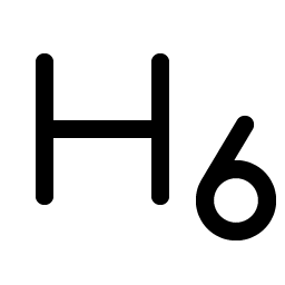 Text H Six Smiley – Icons