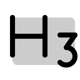 Text H Three Duotone Smiley – Icons
