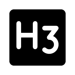 Text H Three Fill Smiley – Icons