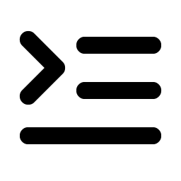 Text Indent Bold Smiley – Icons