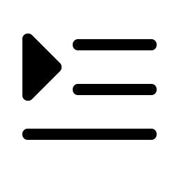 Text Indent Fill Smiley – Icons