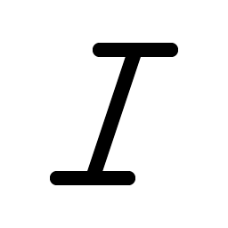 Text Italic Smiley – Icons