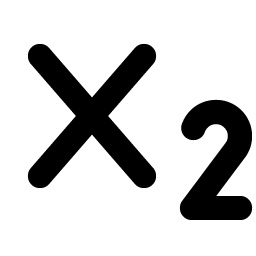 Text Subscript Bold Smiley – Icons