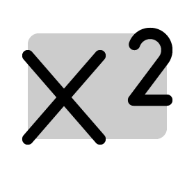 Text Superscript Duotone Smiley – Icons