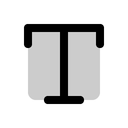 Text T Duotone Smiley – Icons