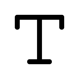 Text T Smiley – Icons