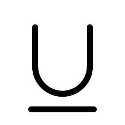 Text Underline Light Smiley – Icons
