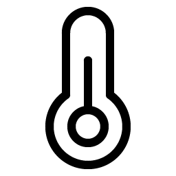 Thermometer Simple Light Smiley – Icons