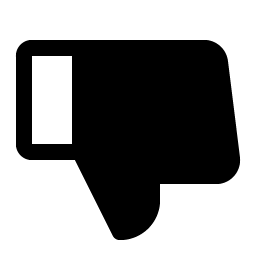 Thumbs Down Fill Smiley – Icons