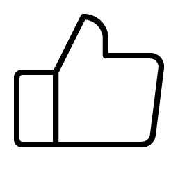 Thumbs Up Thin Smiley – Icons