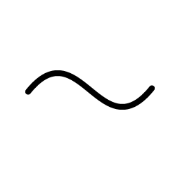 Tilde Thin Smiley – Icons