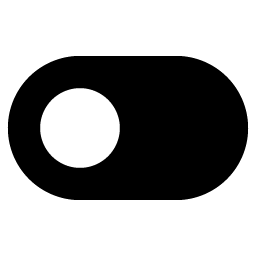 Toggle Left Fill Smiley – Icons