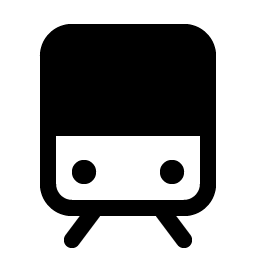 Train Simple Fill Smiley – Icons