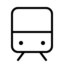 Train Simple Thin Smiley – Icons