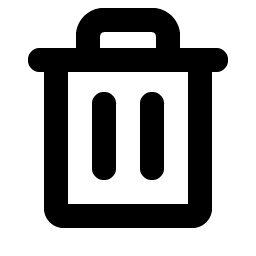 Trash Bold Smiley – Icons
