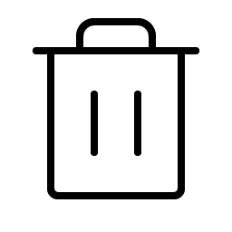 Trash Thin Smiley – Icons