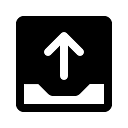 Tray Arrow Up Fill Smiley – Icons