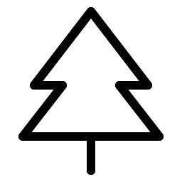 Tree Evergreen Light Smiley – Icons
