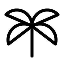 Tree Palm Light Smiley – Icons