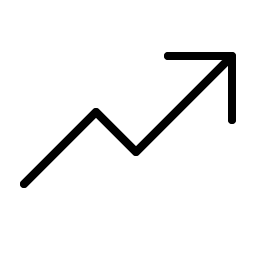 Trend Up Thin Smiley – Icons