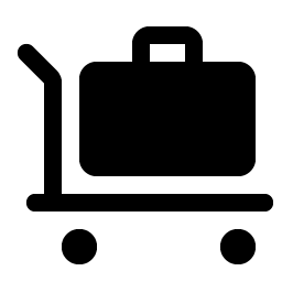 Trolley Suitcase Fill Smiley – Icons