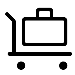 Trolley Suitcase Light Smiley – Icons