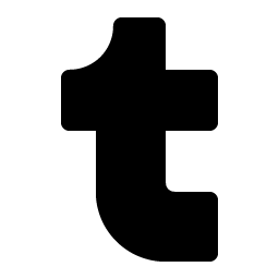 Tumblr Logo Fill Smiley – Icons