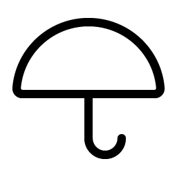 Umbrella Simple Light Smiley – Icons