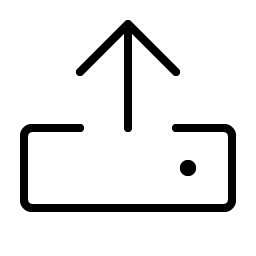 Upload Thin Smiley – Icons