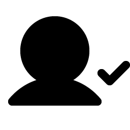 User Check Fill Smiley – Icons