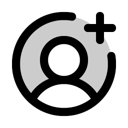 User Circle Plus Duotone Smiley – Icons