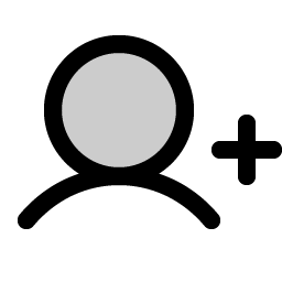 User Plus Duotone Smiley – Icons