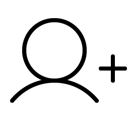 User Plus Thin Smiley – Icons