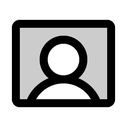 User Rectangle Duotone Smiley – Icons