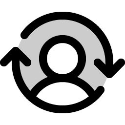 User Switch Duotone Smiley – Icons