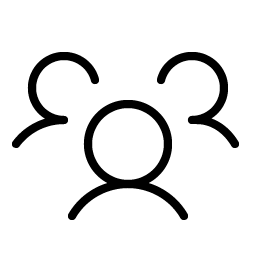 Users Three Thin Smiley – Icons