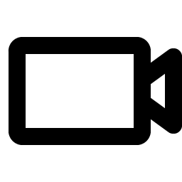 Video Camera Bold Smiley – Icons
