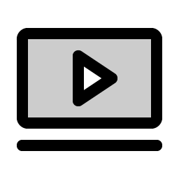 Video Duotone Smiley – Icons